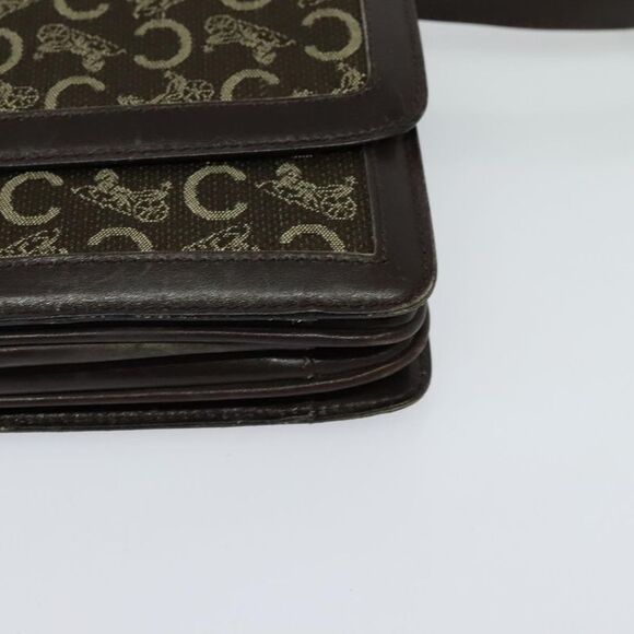 Céline Macadam Brown Canvas Shoulder Bag (Pre-Owned) - Picture 11 of 16